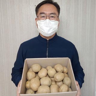 팔도명인 국내산 두백 감자 Potato, 1박스, 감자3kg소