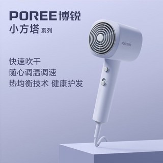 飛科博銳 禮盒款電吹風 PH1630 PH1631, 小方塔-灰藍色