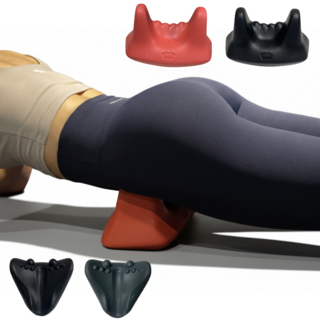 아비디아 릴렉스컬렉션 장요근 허리 목 스트레칭 뱃살 근막이완 마사지기, A2(중형), 블랙, 블랙, 1개