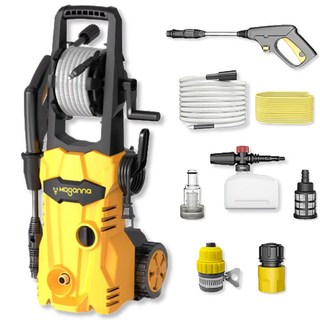 카이슨 초강력 고압세척기 고압세차기 고압 분사기 세차건 엔진 고압건 가정용 200bar, 스탠다드 구성