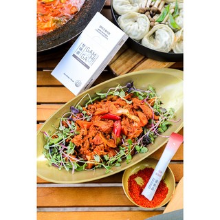 고춧가루가 들어간 한식 요리 제육볶음 고추장찌재 매운갈비찜 떡볶이 진미채 등 감미가 레드, 1박스, 66g
