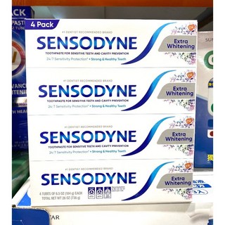 舒酸定 長效抗敏牙膏 極致亮白配方 4入組 (美式賣場代購), 1個, 貨運宅配