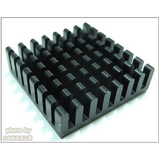 小白的生活工場*JA02 全鋁散熱片(黑)*, 1個