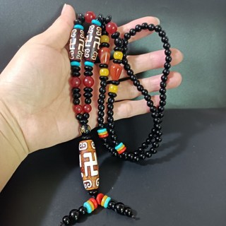 天珠瑪瑙玉石項鏈, 如圖所示, 1個