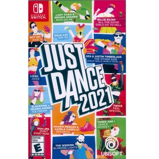 Ubisoft Just Dance 2021 舞力全開 Nintendo Switch 中文版 遊戲軟體附腕帶, 1個, 舞力全開2021中文美版