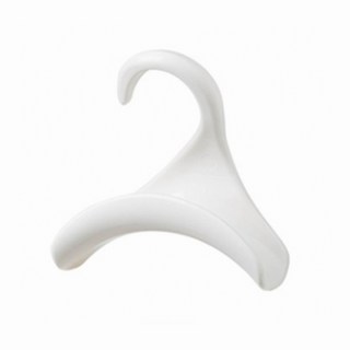 居家樂衣架掛架，多功能包包收納架，領帶皮帶帽子掛鉤，免釘牆壁掛衣架, 白, 1個