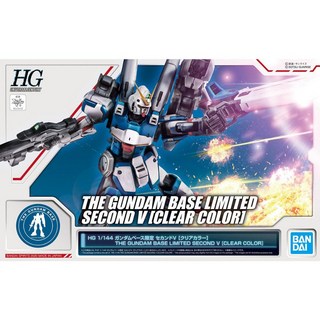 HG 1/144 V鋼彈 第二型 透明配色 台場限定 PB Expo ver., 1個