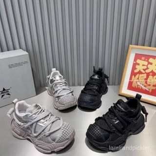 厚底增高運動鞋 35-40大尺碼 鬆糕老爹鞋 實拍2025春季新款