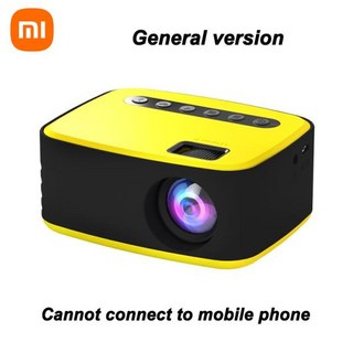 샤오미 안드로이드 4K 프로젝터 32G 풀 HD 1080P 8K 비디오 돌비 오디오 홈 시어터 자동 초점 키스톤 5G, 05 Yellow A_02 EU