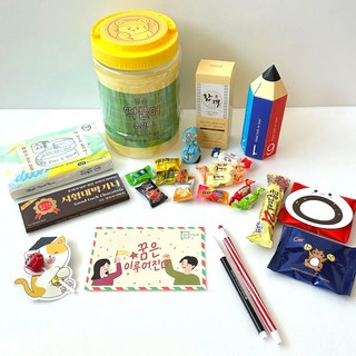 수능선물 세트 자이언트 딱붙어 수험생 합격 기원 시험 만점 수능 응원 고3 수능 고시 취준생 선물 (영업일기준 13시 이전 주문 당일발송), 485g, 1세트