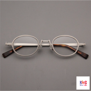 멋쟁이 우리아이를 위한 뭐쓰남 복고풍 패션 원형 금속 안경테