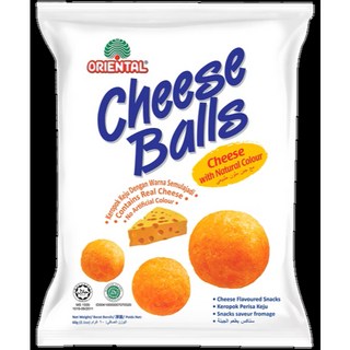 東方芝士球 - 口感綿密，奶香濃郁，獨立包裝，隨時享受美味, 60g, 1袋