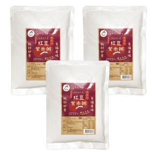 烏嬤嬤 紅豆紫米粥 拆封即食 無添加, 310g, 3個