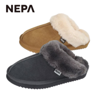 [백화점발송] 네파 여성 털슬리퍼 겨울 방한 가볍고 따뜻한 뮬 신발