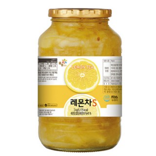 꽃샘식품 꿀레몬차S 1Kg, 1개