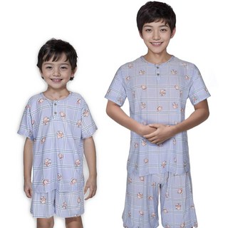 디비코리아 남 아동 주니어 냉감 캐릭터 잠옷 세트 냉감 실내복 상하 세트 여름 홈웨어