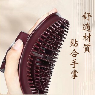 【嚴選美體刷 品質保證】台灣熱賣 小曼老師推薦美體刷 五行經絡 按摩刷 淋巴穴道刷 蠍尾刷, 1個, 蠍尾刷1入