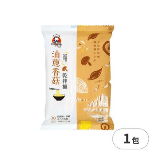 呷什麵 油蔥香菇拌麵, 1包