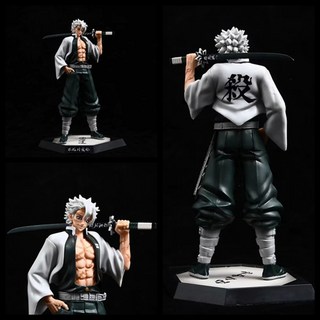 데반스 코쿠시보 츠기쿠니 요리이치 전투 애니메이 조각상 21CM 슬레이어, 1 풍주불사천미고31CM, 1개