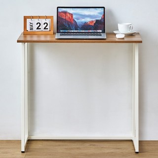 小戶型簡約現代書桌 學生電腦桌 工作桌, 淺胡桃色