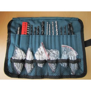 보쉬 드릴비트 세트 두루마리 100pcs 드라이버비트 전동드릴비트, 1개, 본품(배터리없음)