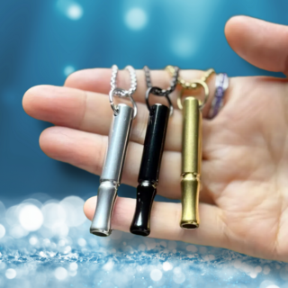 시크팩 호흡 조절 팬던트 마음챙김 목걸이