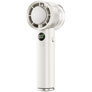 포지아 AeroClip 캐리비너 휴대용 선풍기, 썸머 화이트