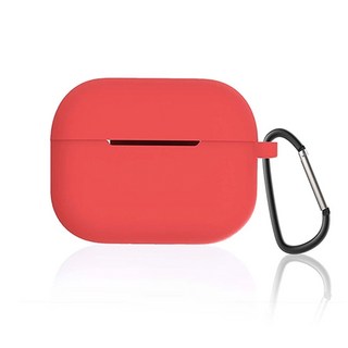 AirPods Pro 保護殼 彈性矽膠防油 可水洗保護套, 唇紅色, 1個, Airpods Pro2