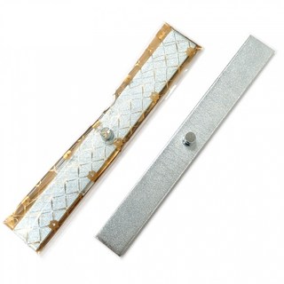 中華牌鎮尺 金屬鎮紙 書法用品 文鎮 紙鎮 金屬鎮尺, 1個