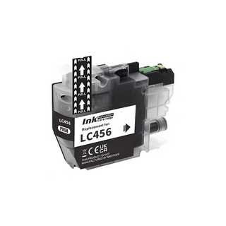 Brother LC456 副廠墨水匣 MFC-J4340DW MFC-J4540DW, LC456 黑色（1500張）, 1個
