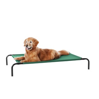 Amazon Basics Cooling Breathable Elevated Dog Bed with Metal Frame for Large Dogs 51 x 31 x 8 In, 1개