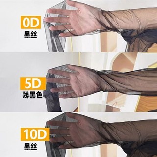 空氣高級感0d黑色絲襪女春秋款性感薄款光腿神器無痕高透連褲襪女Doly