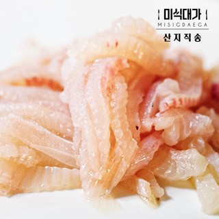 국내산 순살 간재미 회 무침 용, 2개, 500g