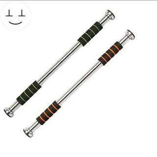 永康 門上單槓室內運動健身器材 墻體免打孔引體向上架, 噴塑全黑色,加強100-150cm