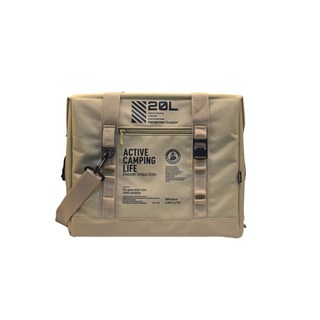 30L戶外露營保冷箱, 20L-沙漠黃, 20L