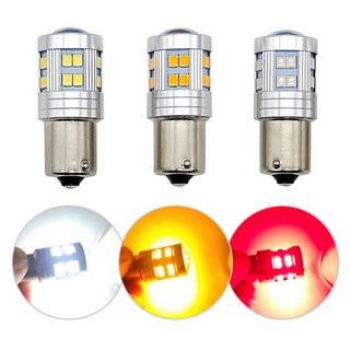 모닝 방향지시등 브레이크등 5G LED 시그널램프, 더블 옐로우 1P, 1개