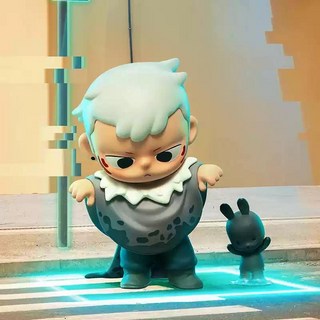 오리지널 Popmart Kubo 캐릭터 시리즈 블라인드 박스 장난감 추측 가방 미스터리 키즈 소녀 깜짝, 03 I, 1개