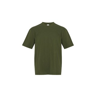 소루 에센셜 루즈핏 크루넥티셔츠_카키