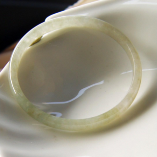 【瑩元閣】細糯冰種濃紫春彩飄花天然玉翡翠A貨平安鐲/手鐲/玉鐲/手環/圈口56/手圍18.3