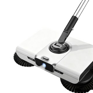 無線掃地機 掃拖一體 輕巧無線設計 縫隙清潔 照明燈, 白色 現貨, 1個
