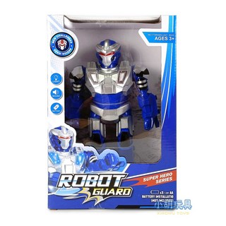 小胡玩具 太空聯盟電動走路機器人 兒童益智玩具, 1個, 藍色