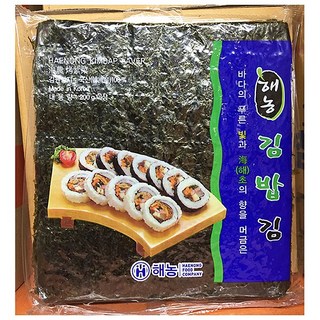 전문점용 맛있는김밥김 김밥김100장 국내산 식자재, 김밥김(해농 100매 200g), 200g