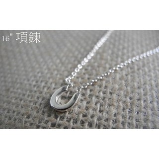 熊手創925純銀DIY馬蹄鐵項鍊配件，打造獨特風格，展現個人品味