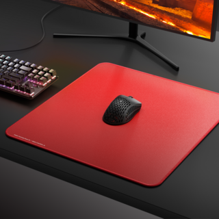 펄사 파라 컨트롤 V2 게이밍 마우스 패드 (레드 XL) PMP11XLR2, 레드, 1개
