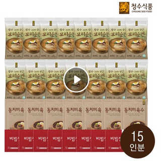 청수 100%국내산 보리순면_15인분 원산지 : 기본정보 참조 >, 1개