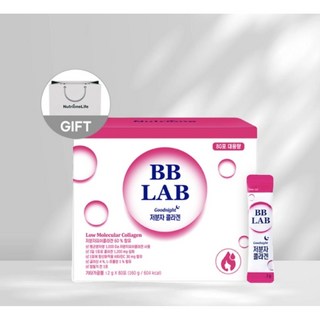 뉴트리원 비비랩 저분자 콜라겐 대용량 1박스(80포), 1개