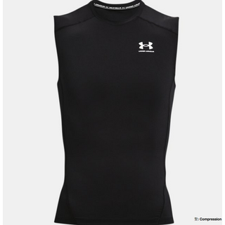 [언더아머 본사]남성 HeatGear 아머 슬리브리스 1361522-001