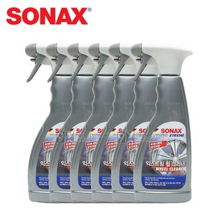 소낙스 익스트림 휠크리너-500ml 6개 한박스+금액별사은품 휠 크리너 강력 클리너 분진제거제 코팅제 광택제 광택코팅, 500ml