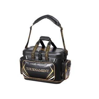 【民辰商行】DAIWA TOURNAMENT COOL BAG (D) 軟式冰箱 保溫袋 保冷袋 軟式冷藏箱, 28 (D) 金黑色 (398780)