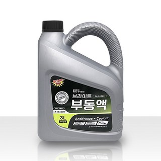 브라이트 부동액 3L/ 4계절 고농축, 1개, 3L